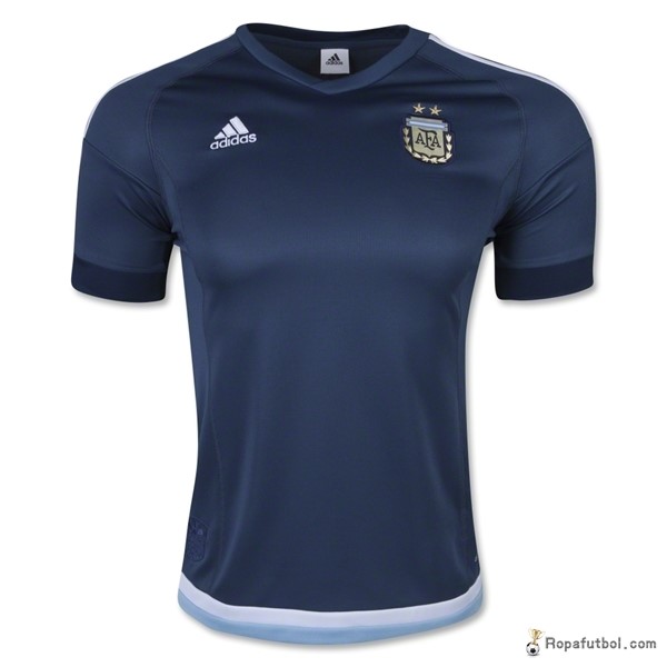 Camiseta Argentina Replica Segunda Ropa 2016 Marino Azul